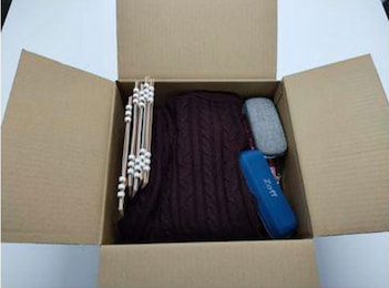 箱詰めを終えた状態